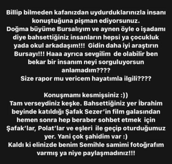 Aşk iddiasına Ayşegül Yıldız'dan yanıt!